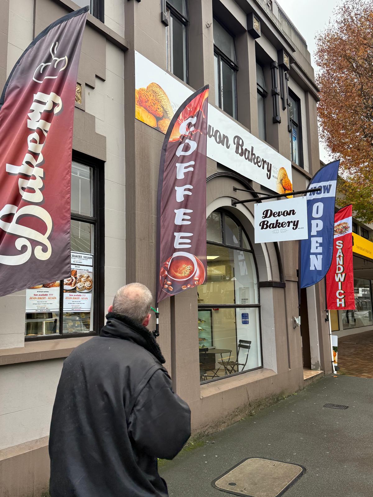 Devon Bakery storefront interior view